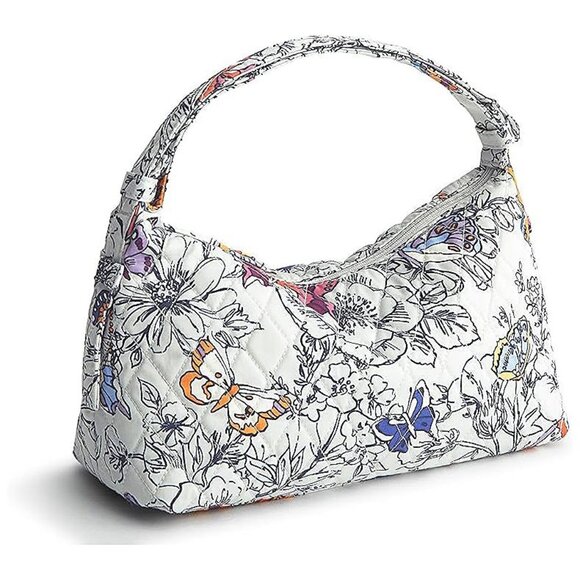 Women's Cotton Roxbury Crescent Shoulder Bag Wing + Bloom